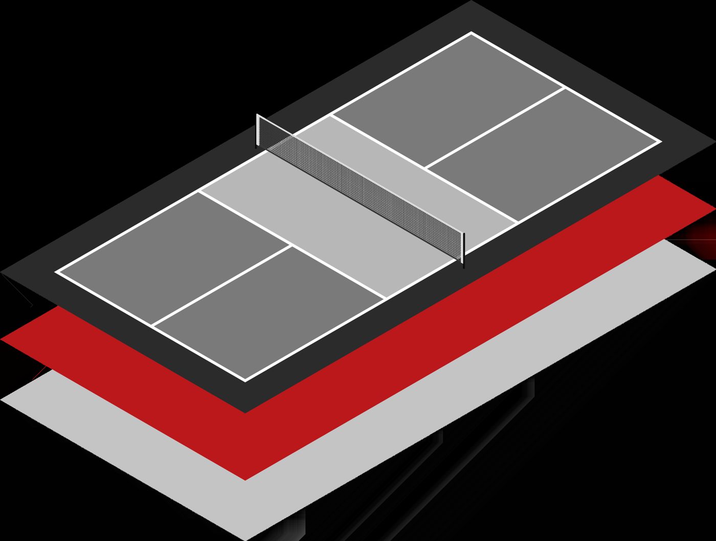 Advantages to using cushionX vs. traditional concrete coating for pickleball