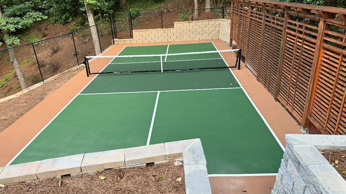 Pickleball court project 1 serving Smyrna, GA
