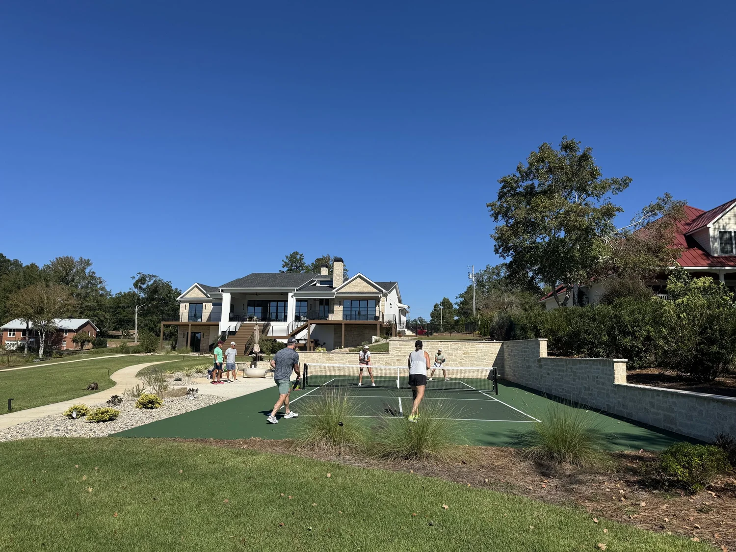 Pickleball court project 1 serving St. Simons, GA