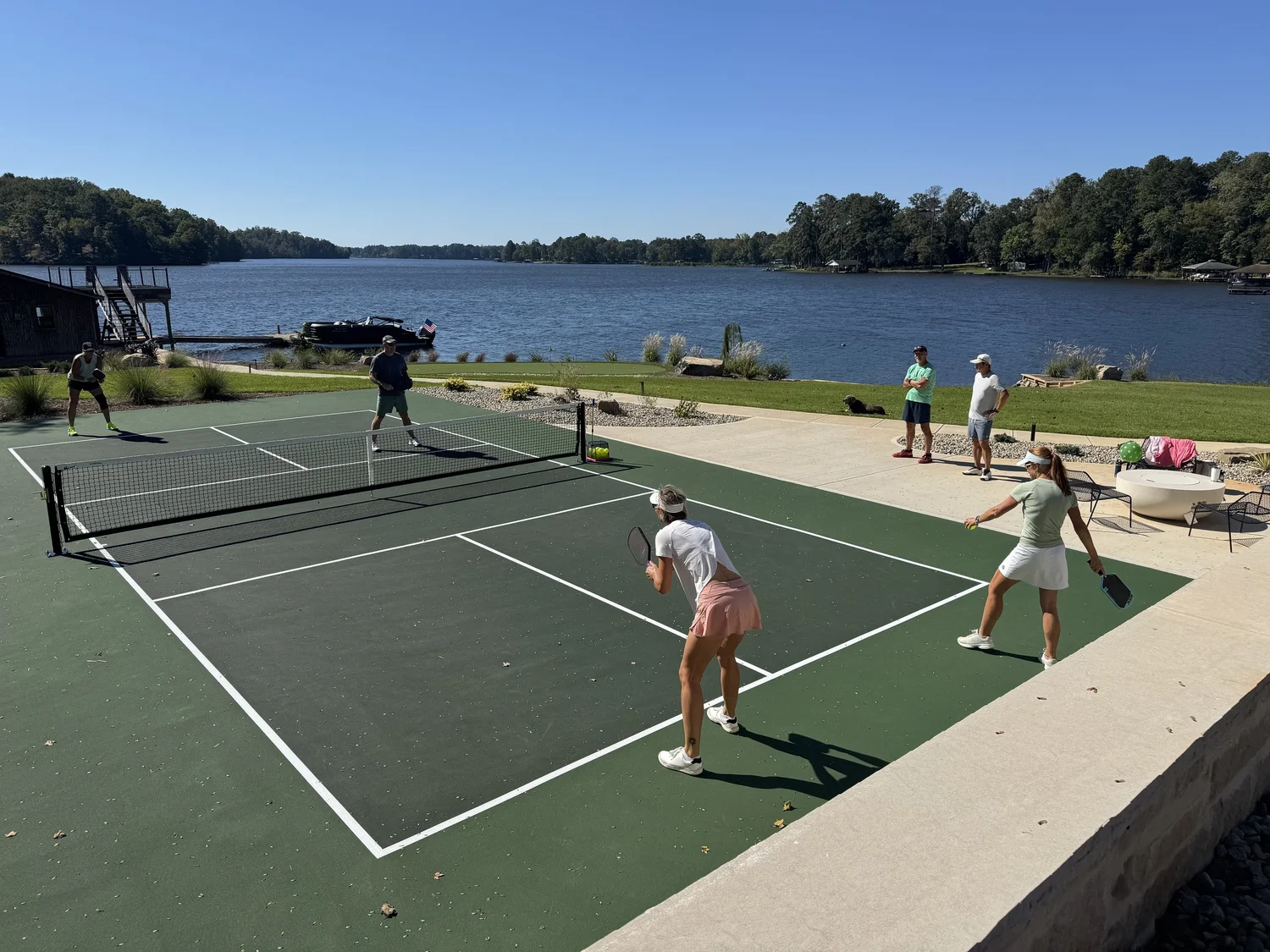 Pickleball court built near St. Simons, GA