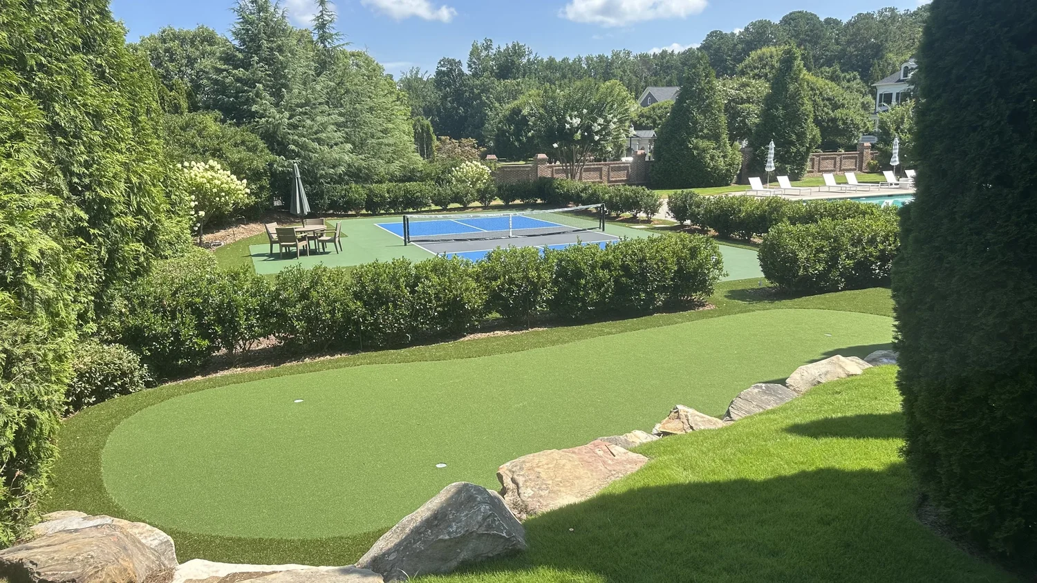 Pickleball court project 4 serving St. Simons, GA