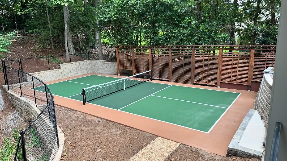 Pickleball court built near Smyrna, GA